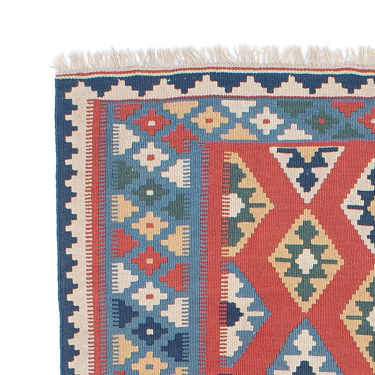 Kelim tapijt - Oosters - 177 x 117 cm - blauw