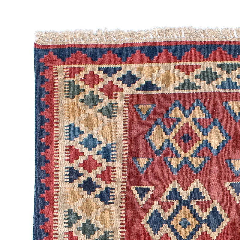 Kelim tapijt - Oosters - 156 x 105 cm - donkerrood