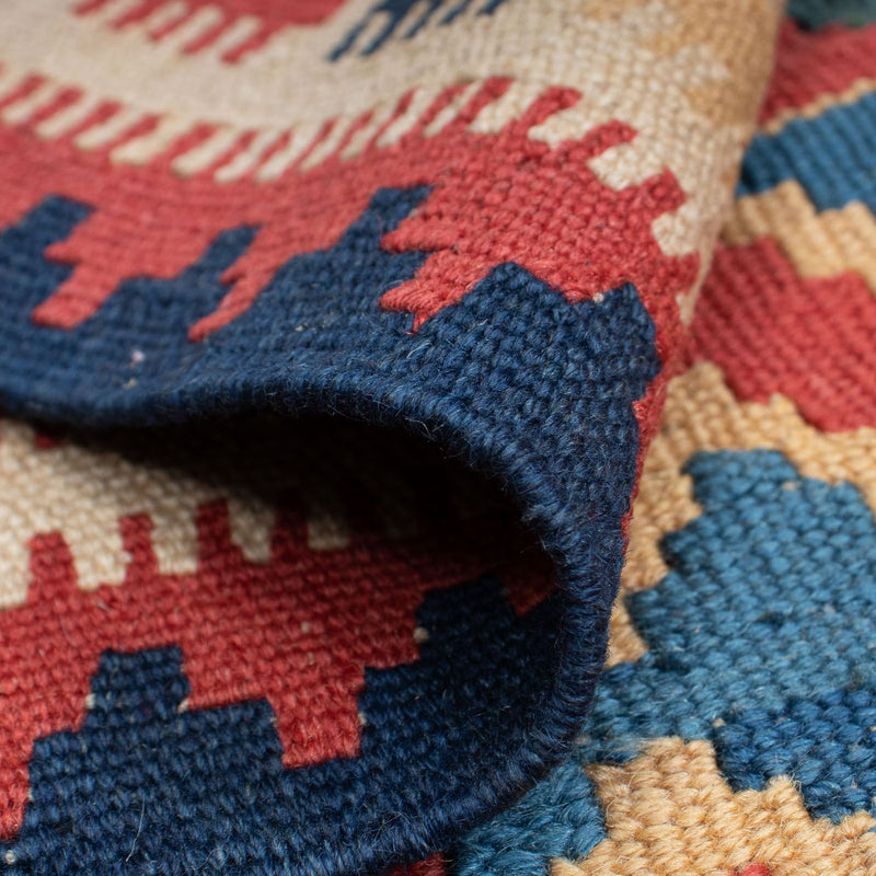 Kelim tapijt - Oosters - 156 x 105 cm - donkerrood