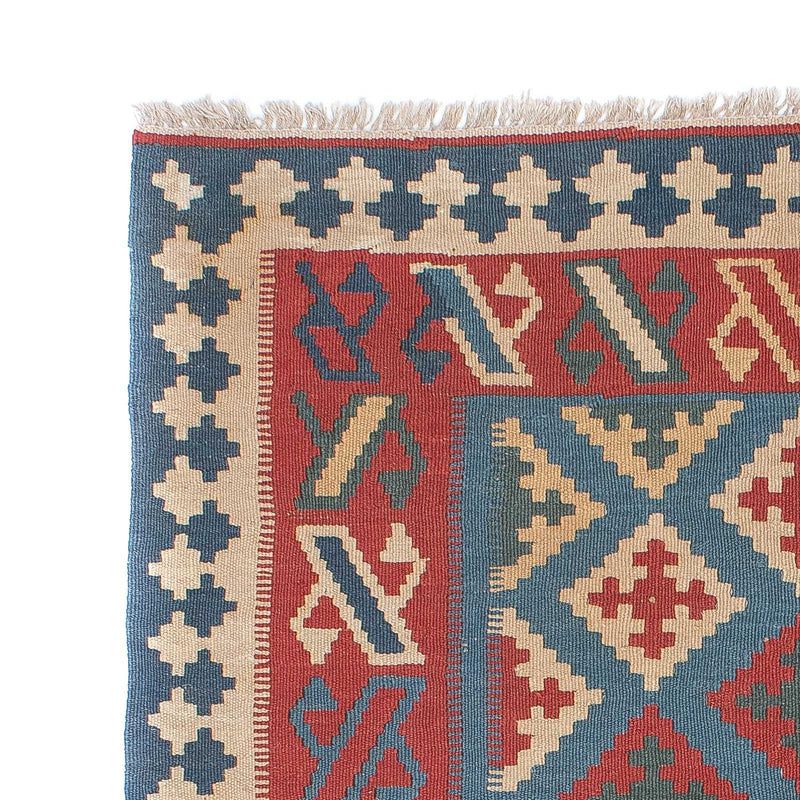 Kelim tapijt - Oosters - 178 x 128 cm - blauw