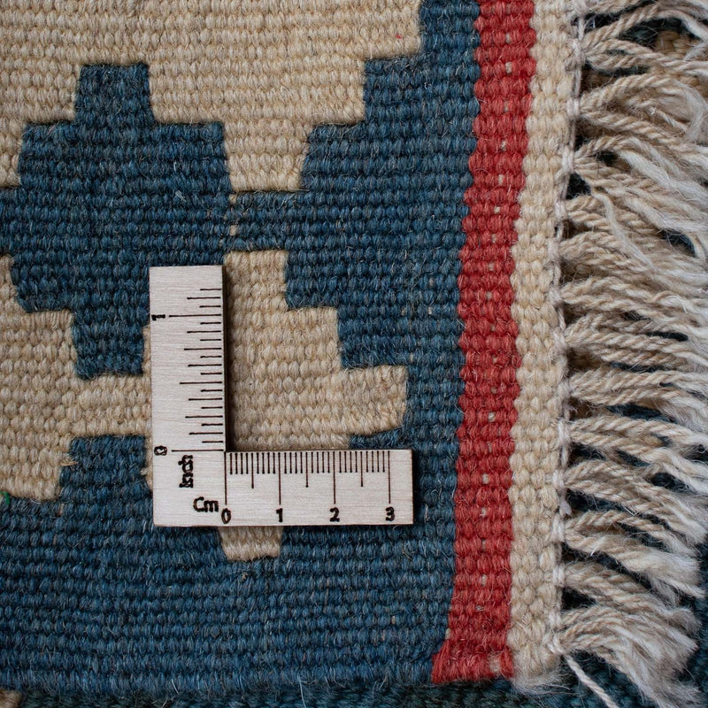 Kelim tapijt - Oosters - 178 x 128 cm - blauw