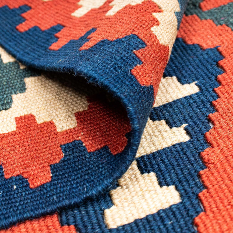 Kelim tapijt - Oosters - 145 x 100 cm - rood