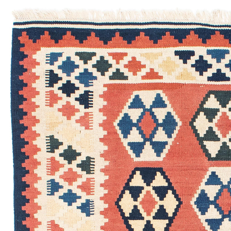 Kelim tapijt - Oosters vierkant  - 148 x 121 cm - roest