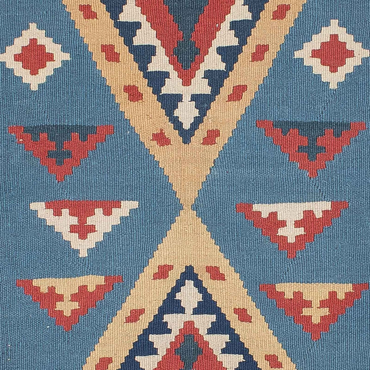 Kelim tapijt - Oosters - 183 x 121 cm - blauw