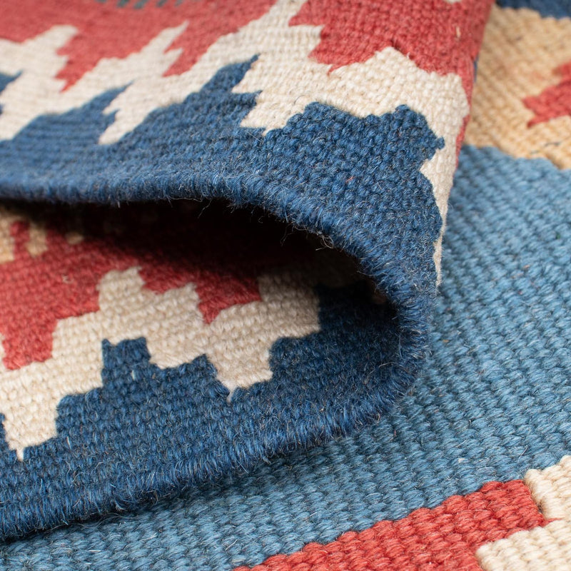 Kelim tapijt - Oosters - 183 x 121 cm - blauw