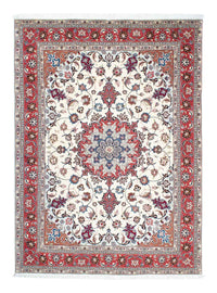 Perzisch tapijt - Tabriz - Royal - 204 x 151 cm - beige