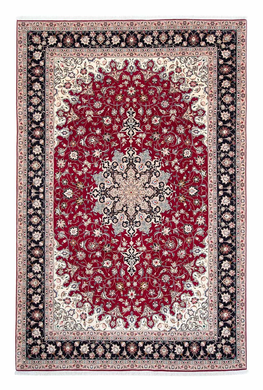 Perzisch tapijt - Tabriz - Royal - 319 x 204 cm - donkerrood
