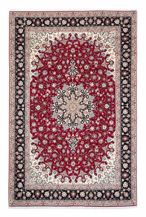Perzisch tapijt - Tabriz - Royal - 319 x 204 cm - donkerrood