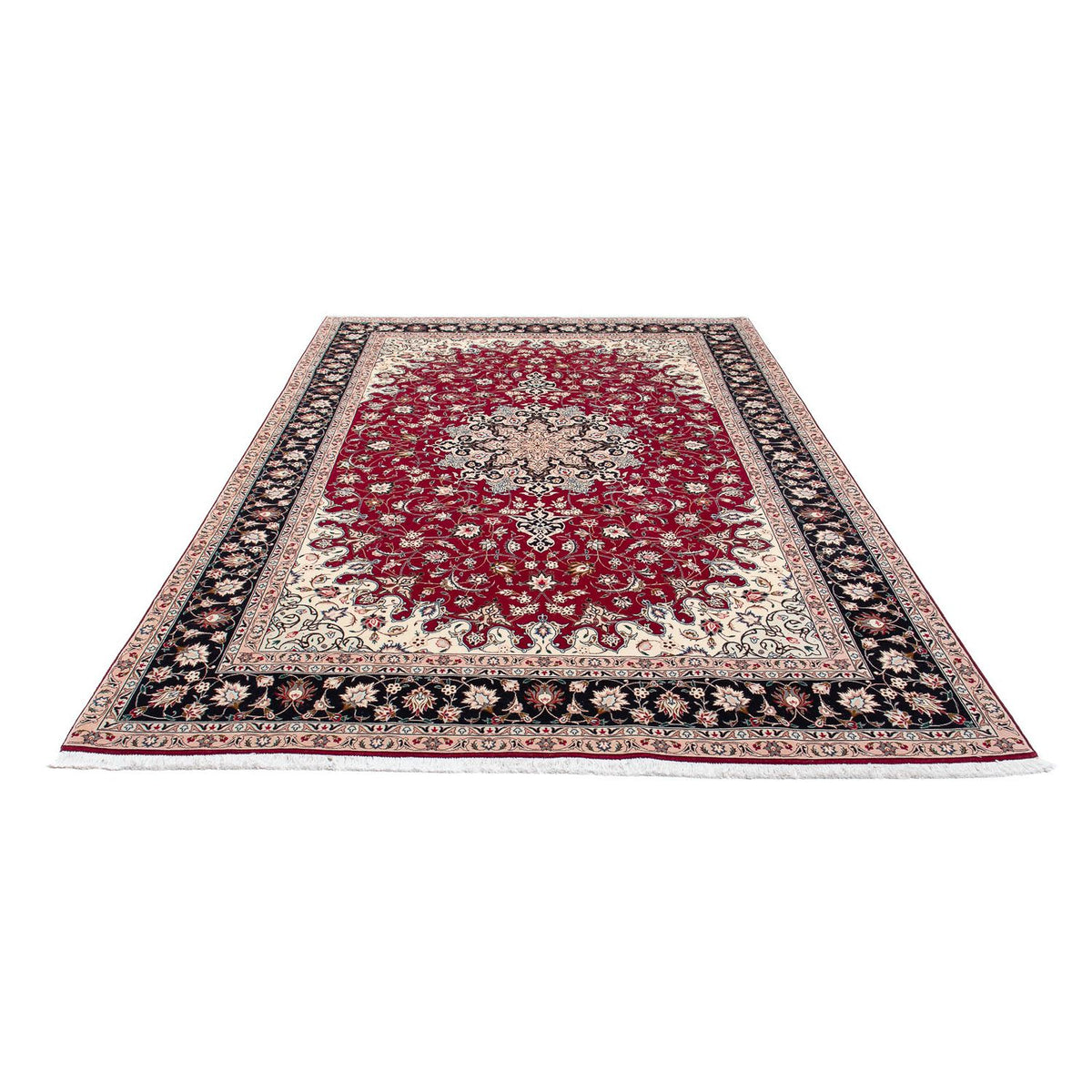 Perzisch tapijt - Tabriz - Royal - 319 x 204 cm - donkerrood