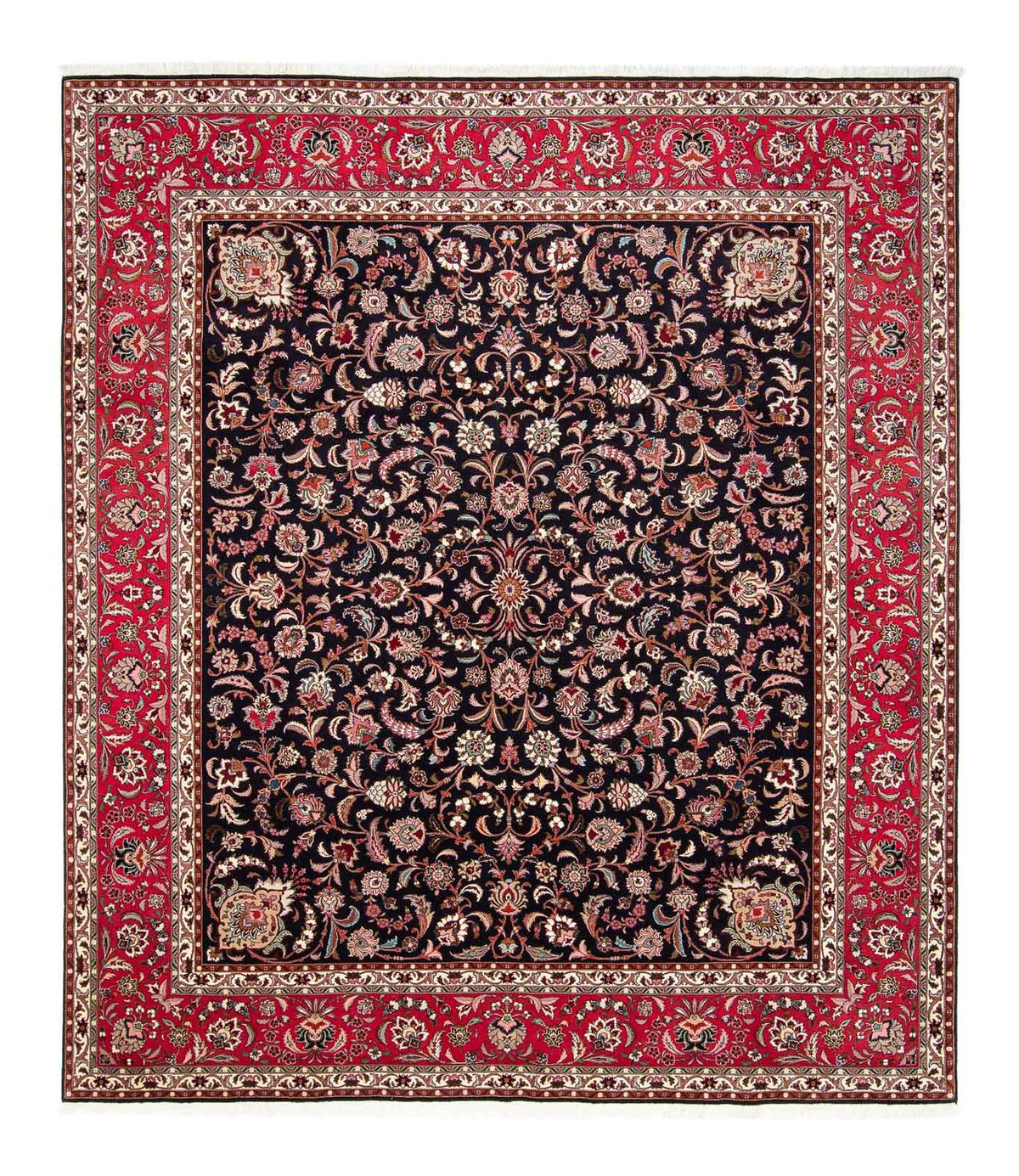 Perzisch tapijt - Tabriz - Royal - 301 x 250 cm - donkerblauw
