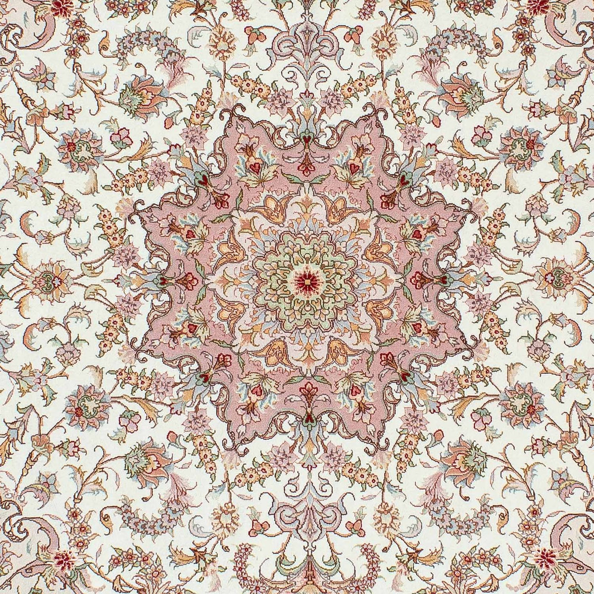 Perzisch tapijt - Tabriz - Royal - 212 x 150 cm - beige