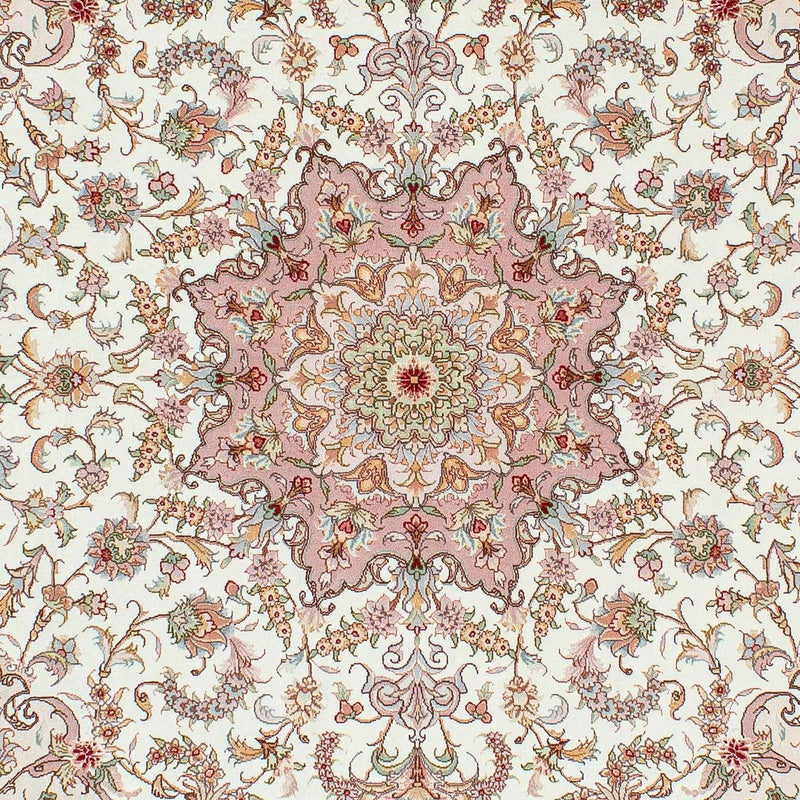Perzisch tapijt - Tabriz - Royal - 212 x 150 cm - beige