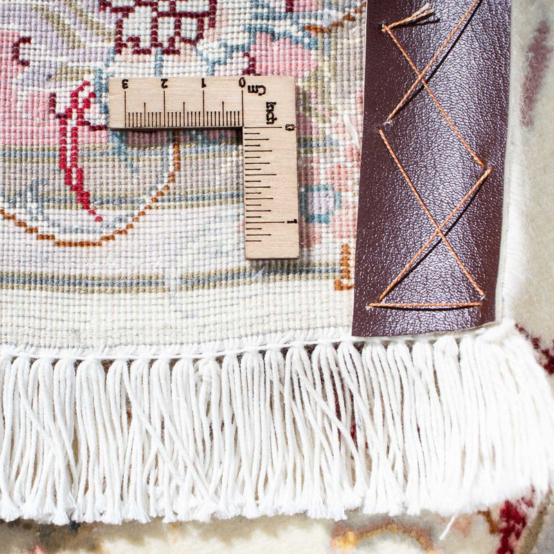 Loper Perzisch tapijt - Tabriz - Royal - 202 x 100 cm - beige