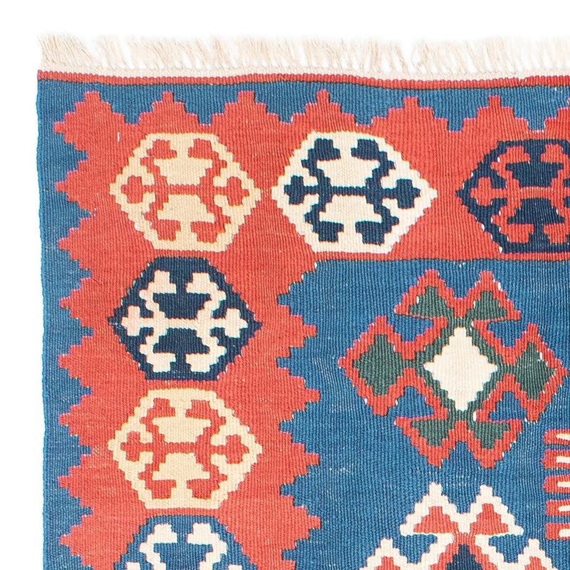 Kelim tapijt - Oosters - 177 x 116 cm - blauw