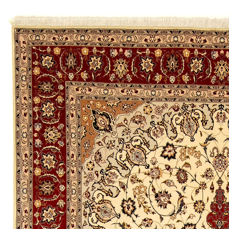 Perzisch tapijt - Tabriz - Royal - 358 x 250 cm - beige