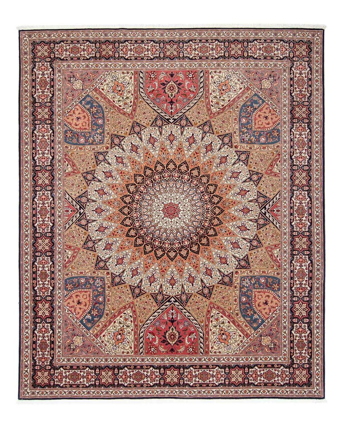 Perzisch tapijt - Tabriz - Royal - 298 x 254 cm - veelkleurig