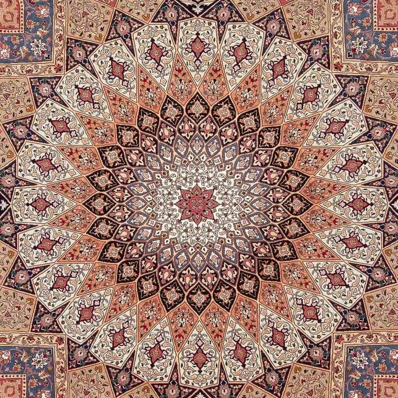 Perzisch tapijt - Tabriz - Royal - 298 x 254 cm - veelkleurig