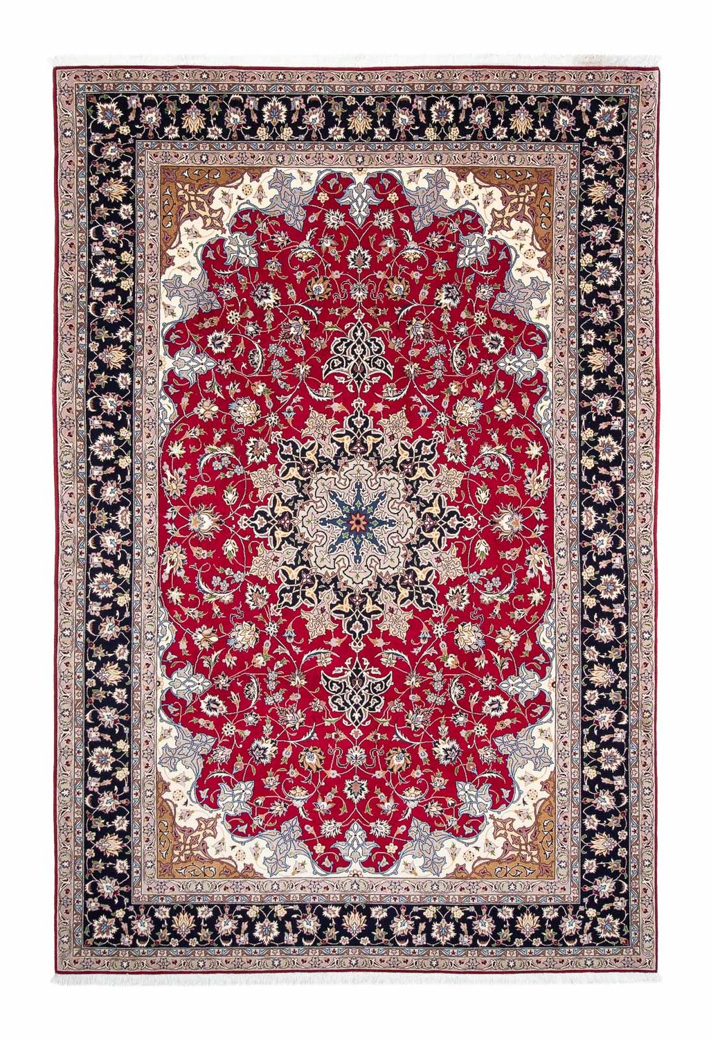 Perzisch tapijt - Tabriz - Royal - 302 x 198 cm - rood