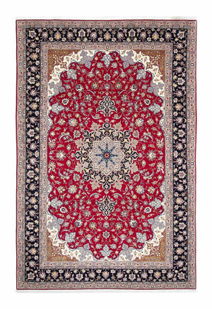 Perzisch tapijt - Tabriz - Royal - 302 x 198 cm - rood