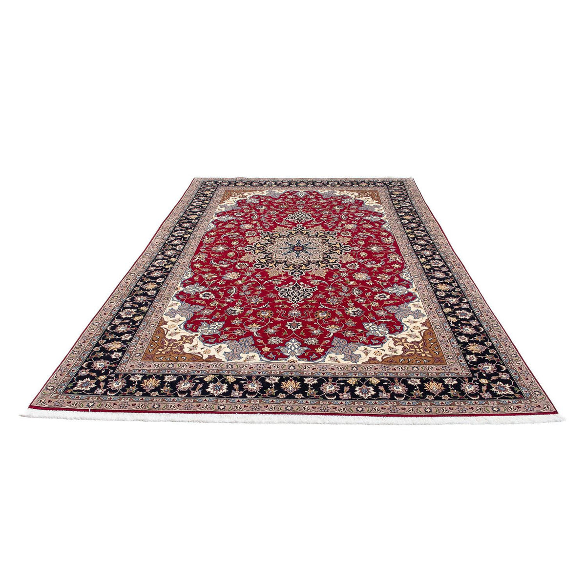 Perzisch tapijt - Tabriz - Royal - 302 x 198 cm - rood