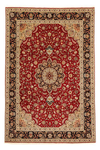 Perzisch tapijt - Tabriz - Royal - 367 x 253 cm - donkerrood