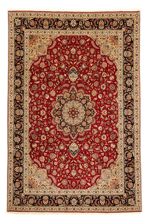 Perzisch tapijt - Tabriz - Royal - 367 x 253 cm - donkerrood