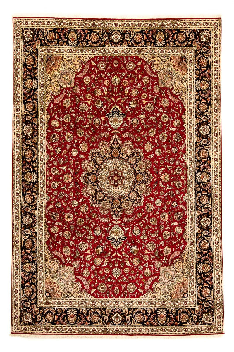 Perzisch tapijt - Tabriz - Royal - 367 x 253 cm - donkerrood