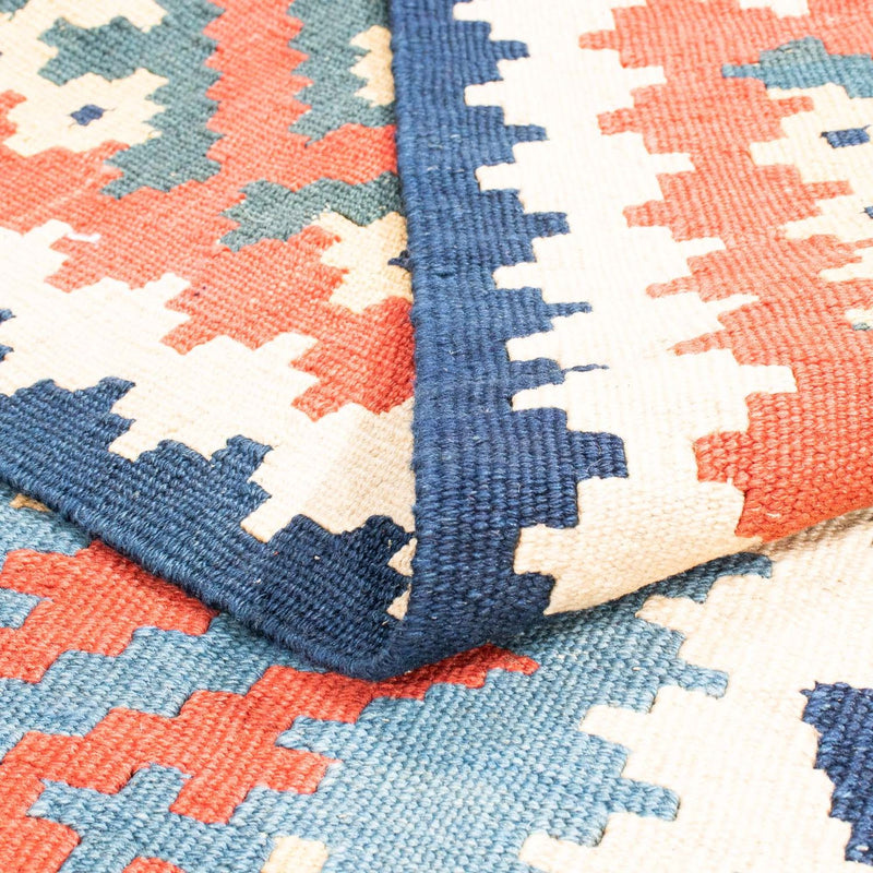 Kelim tapijt - Oosters - 404 x 302 cm - rood