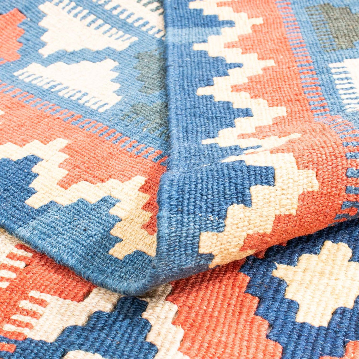 Kelim tapijt - Oosters - 400 x 293 cm - donkerrood