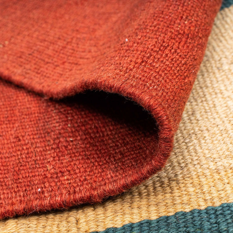 Kelim tapijt - Oosters - 198 x 152 cm - rood