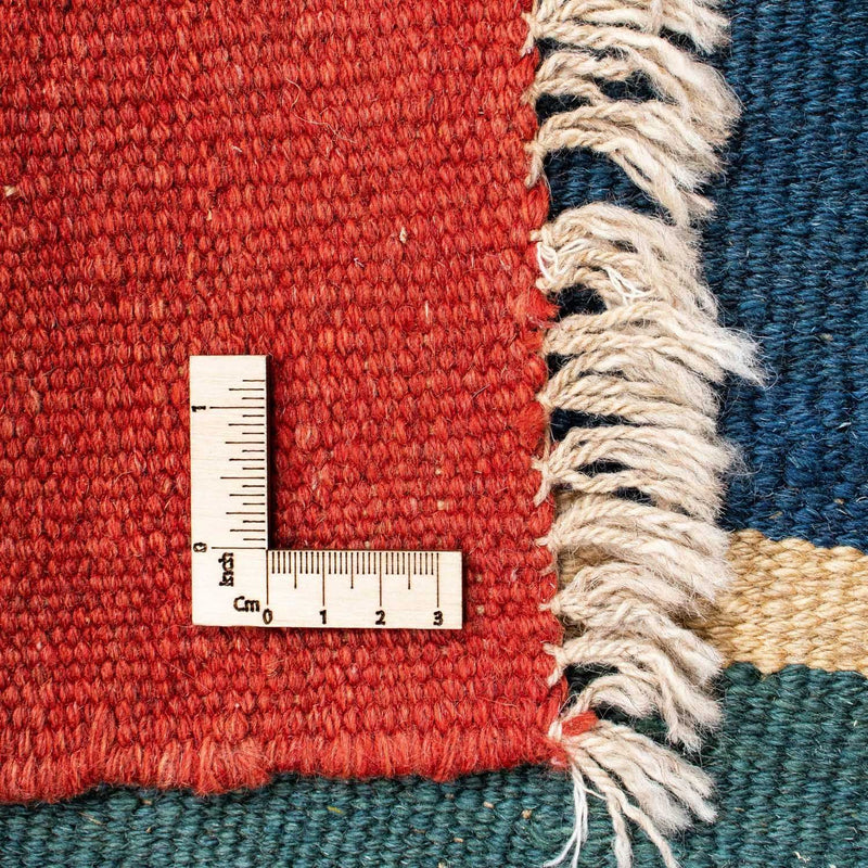 Kelim tapijt - Oosters - 198 x 152 cm - rood