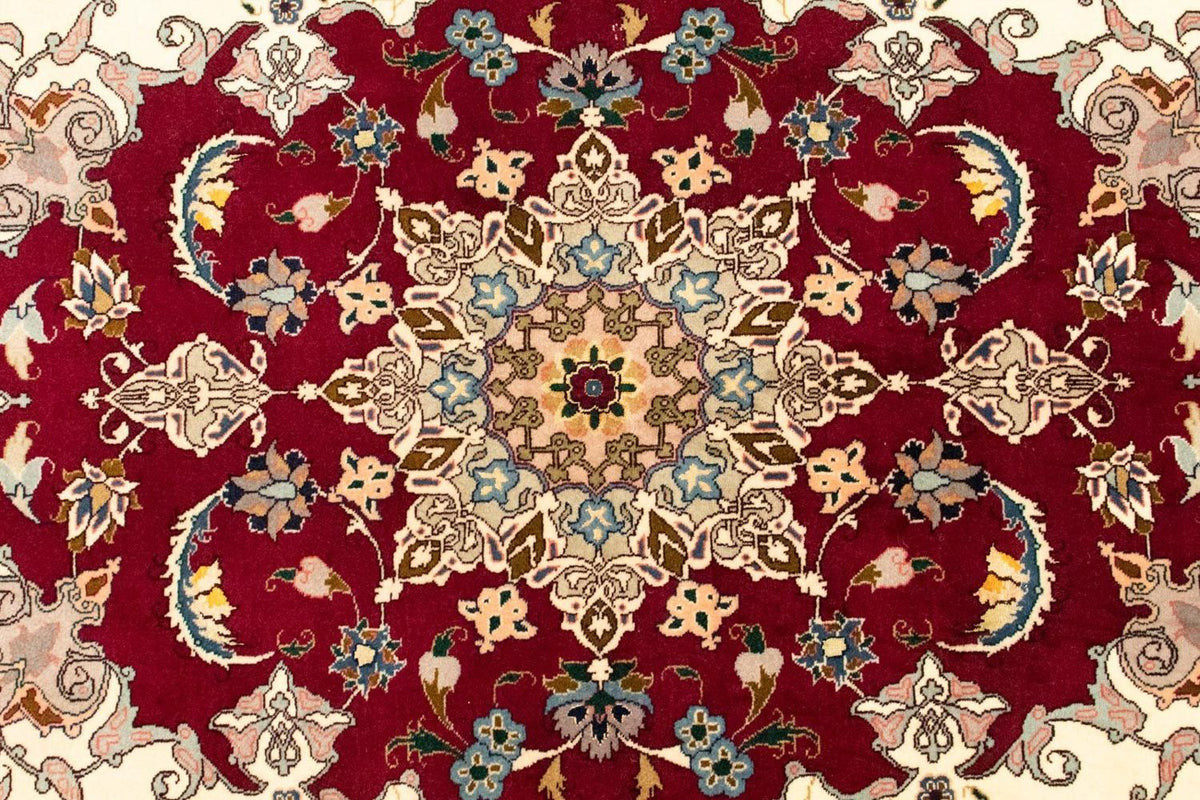 Perzisch tapijt - Tabriz - Royal - 147 x 100 cm - rood