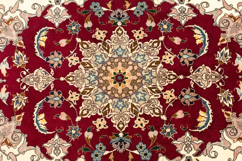 Perzisch tapijt - Tabriz - Royal - 147 x 100 cm - rood