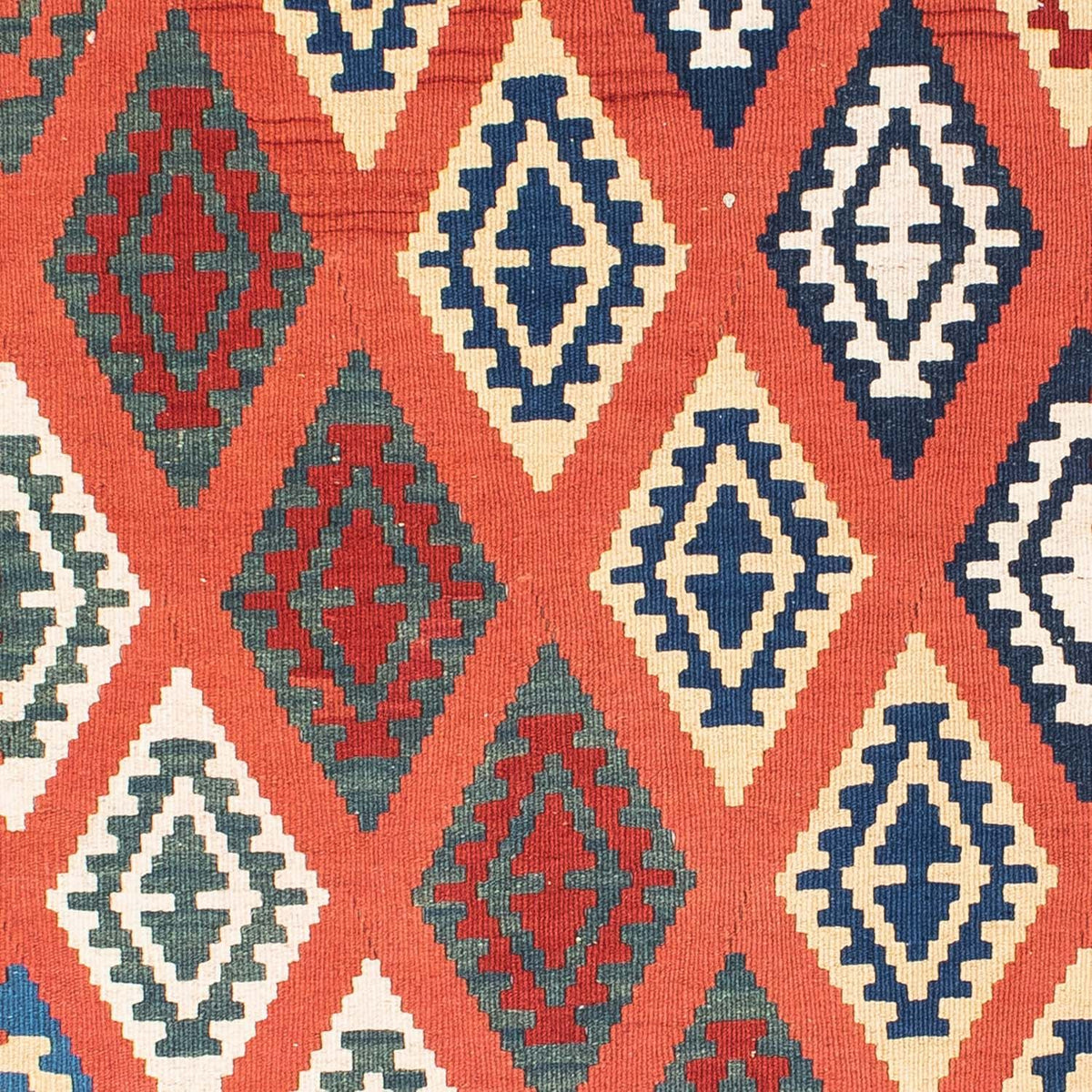 Kelim tapijt - Oosters - 140 x 105 cm - rood