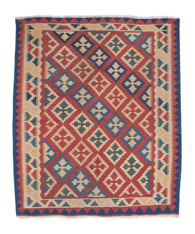 Kilim Fars Tapijt 117x143cm