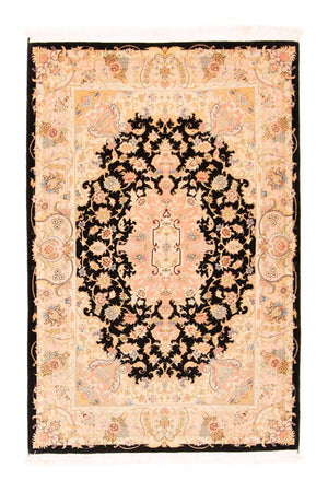 Perzisch tapijt - Tabriz - Royal - 154 x 104 cm - zwart