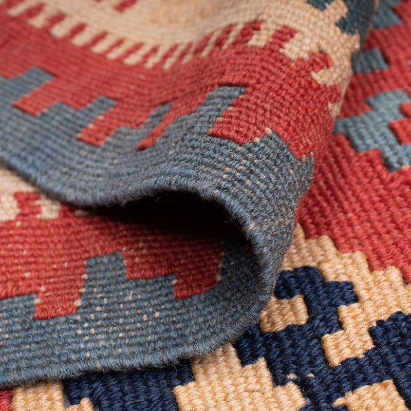 Kelim tapijt - Oosters - 161 x 96 cm - donkerrood