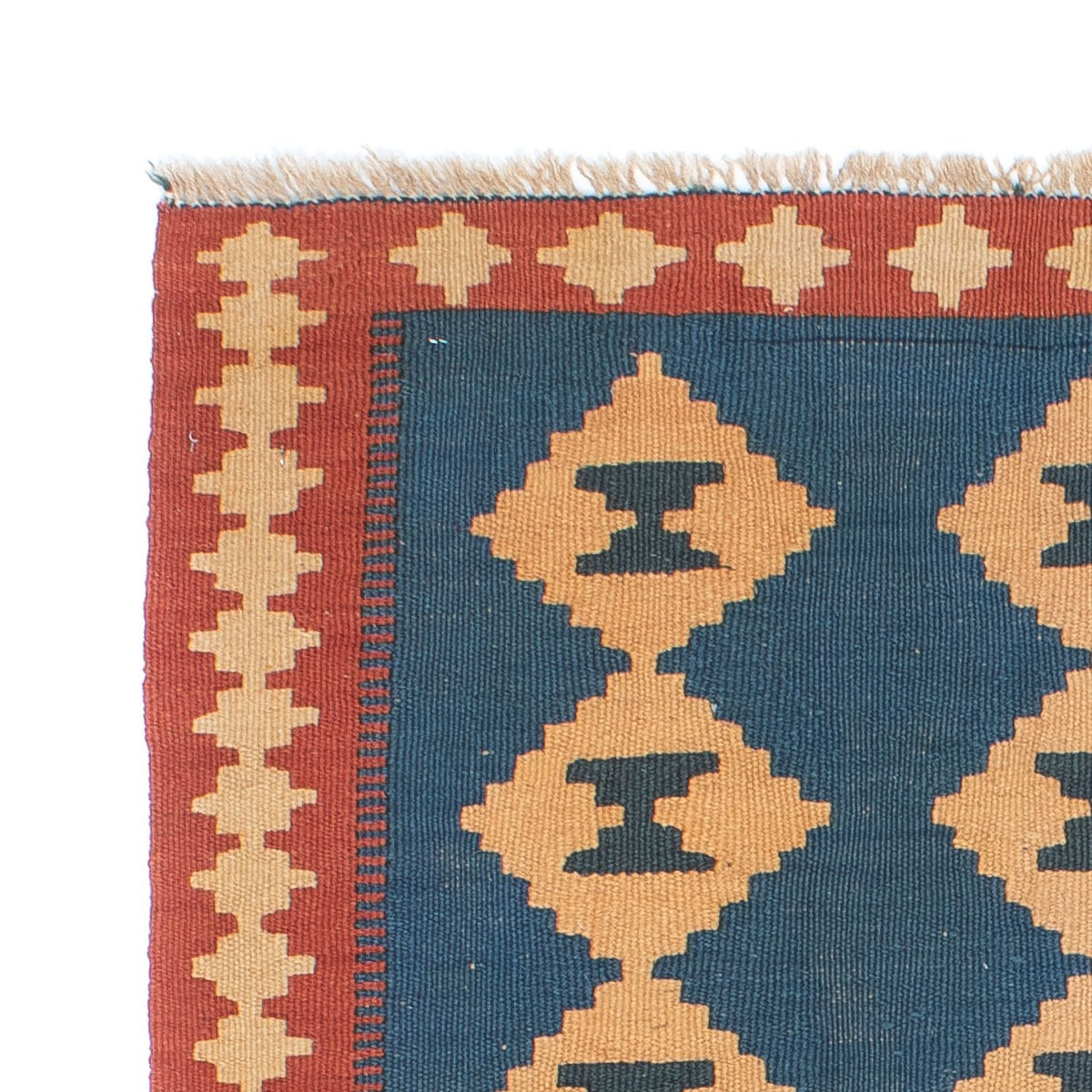 Kelim tapijt - Oosters - 149 x 98 cm - blauw