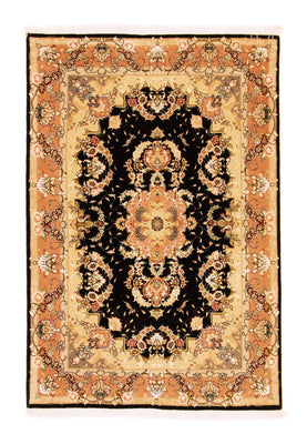 Perzisch tapijt - Tabriz - Royal - 147 x 100 cm - zwart