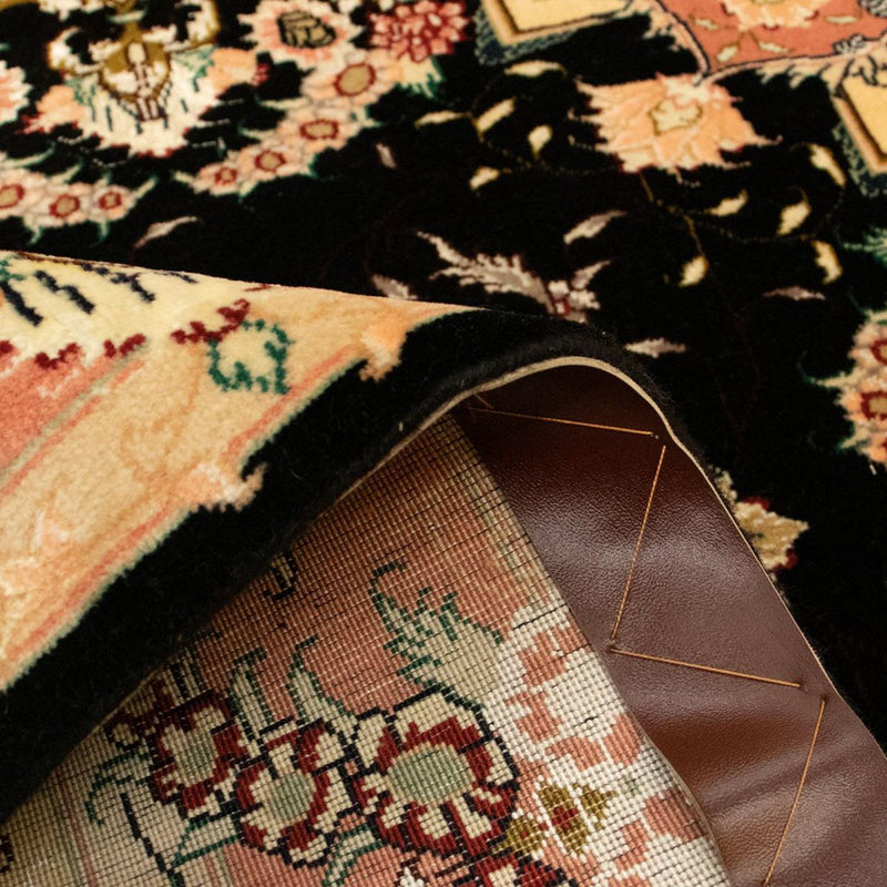 Perzisch tapijt - Tabriz - Royal - 147 x 100 cm - zwart