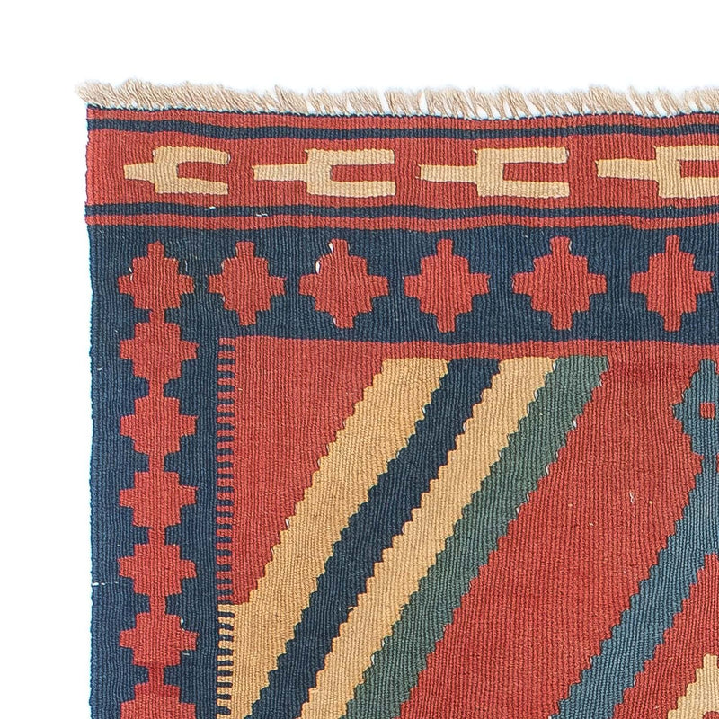 Kelim tapijt - Oosters - 150 x 97 cm - donkerrood