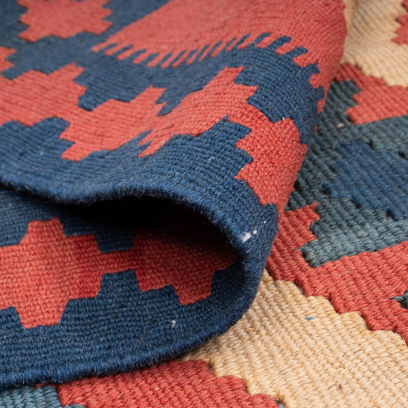 Kelim tapijt - Oosters - 150 x 97 cm - donkerrood