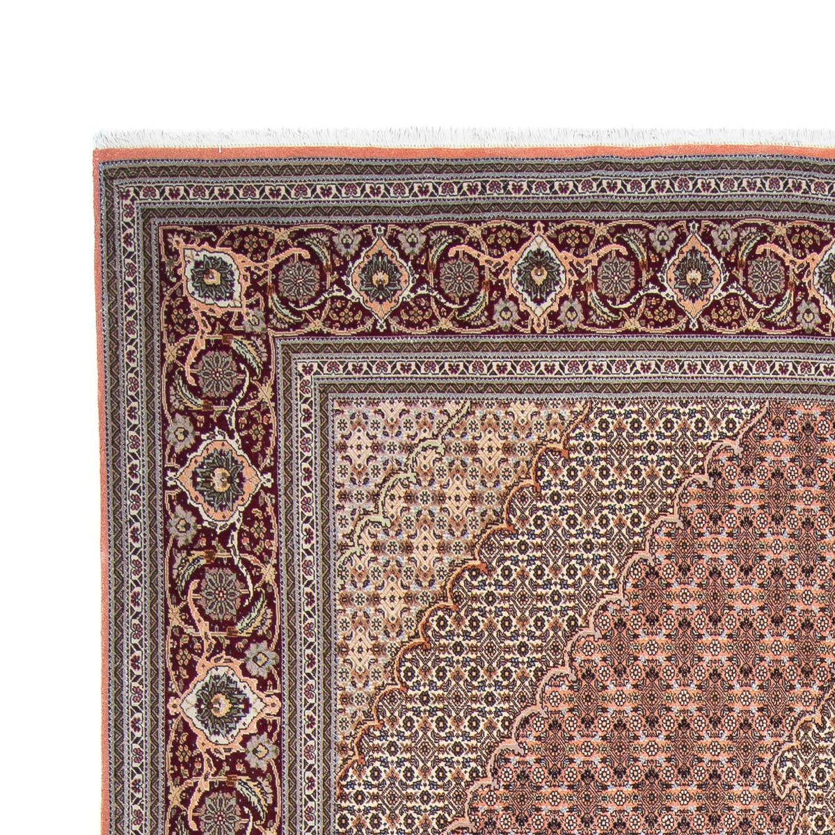 Perzisch tapijt - Tabriz - 310 x 206 cm - beige