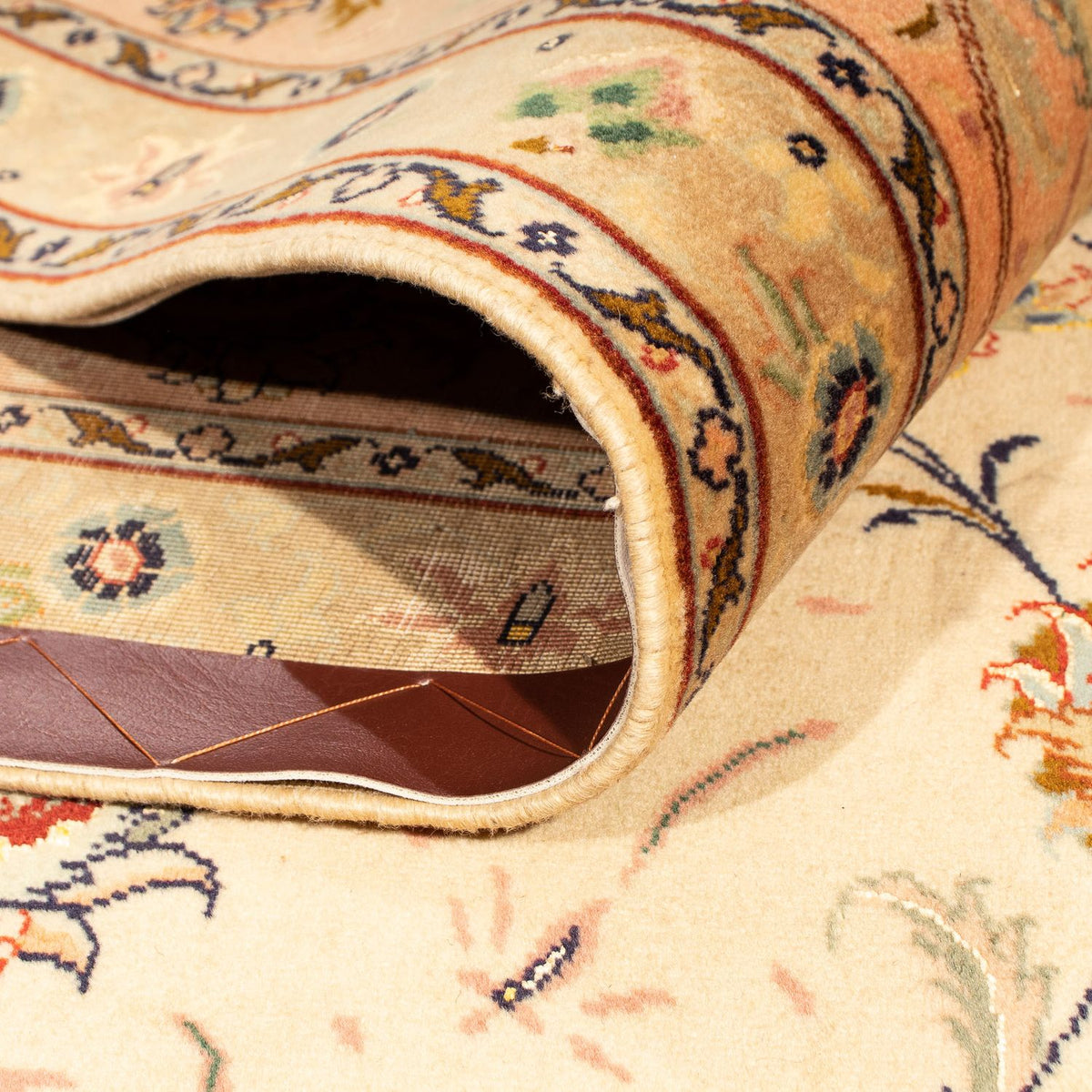 Perzisch tapijt - Tabriz - Royal - 261 x 243 cm - beige