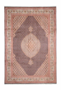 Perzisch tapijt - Tabriz - 300 x 198 cm - donkerblauw