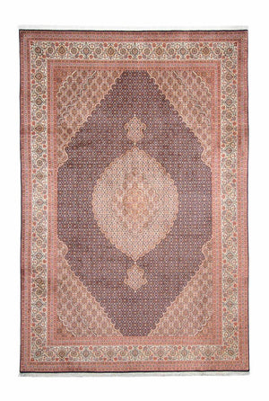 Perzisch tapijt - Tabriz - 300 x 198 cm - donkerblauw