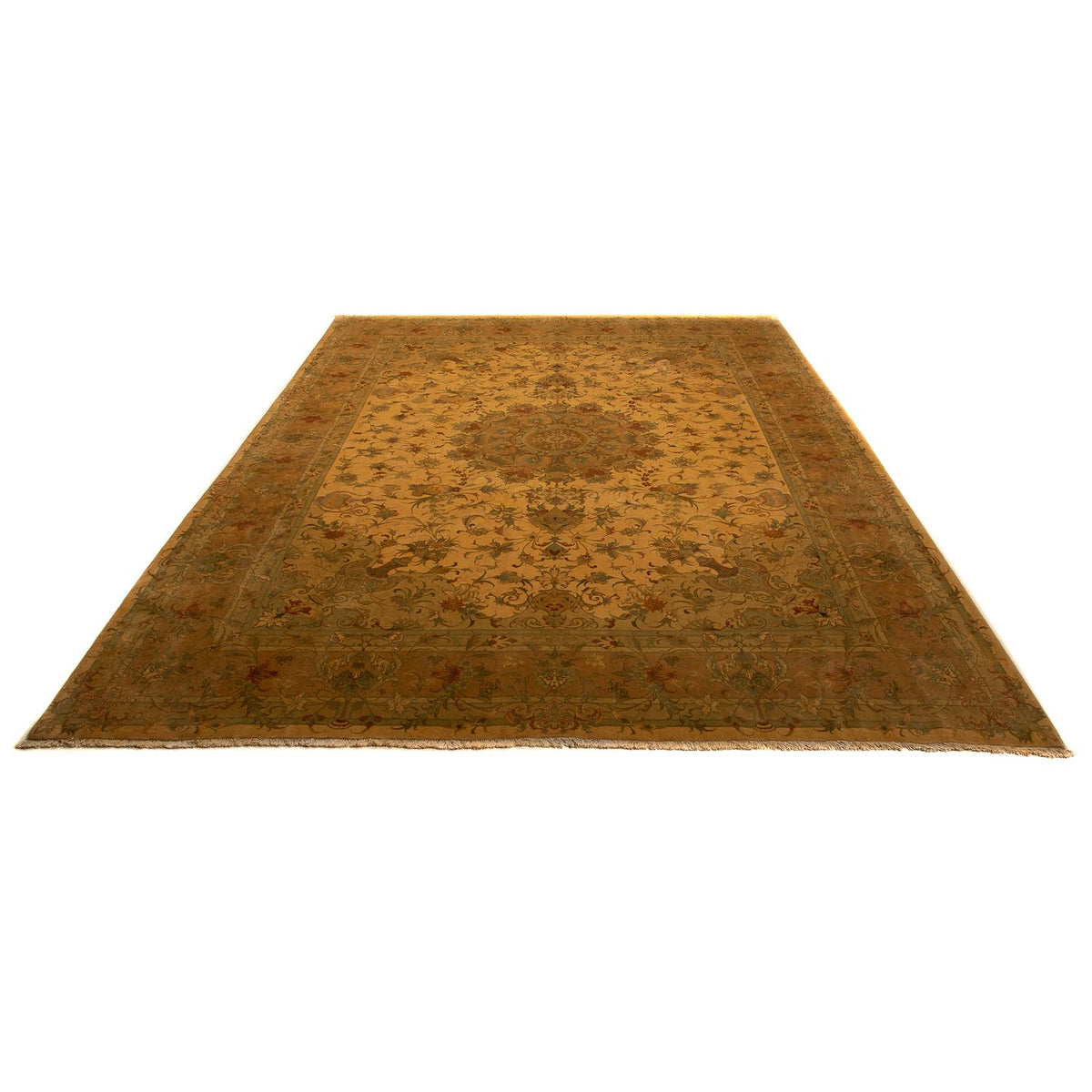 Perzisch tapijt - Tabriz - 347 x 252 cm - goud