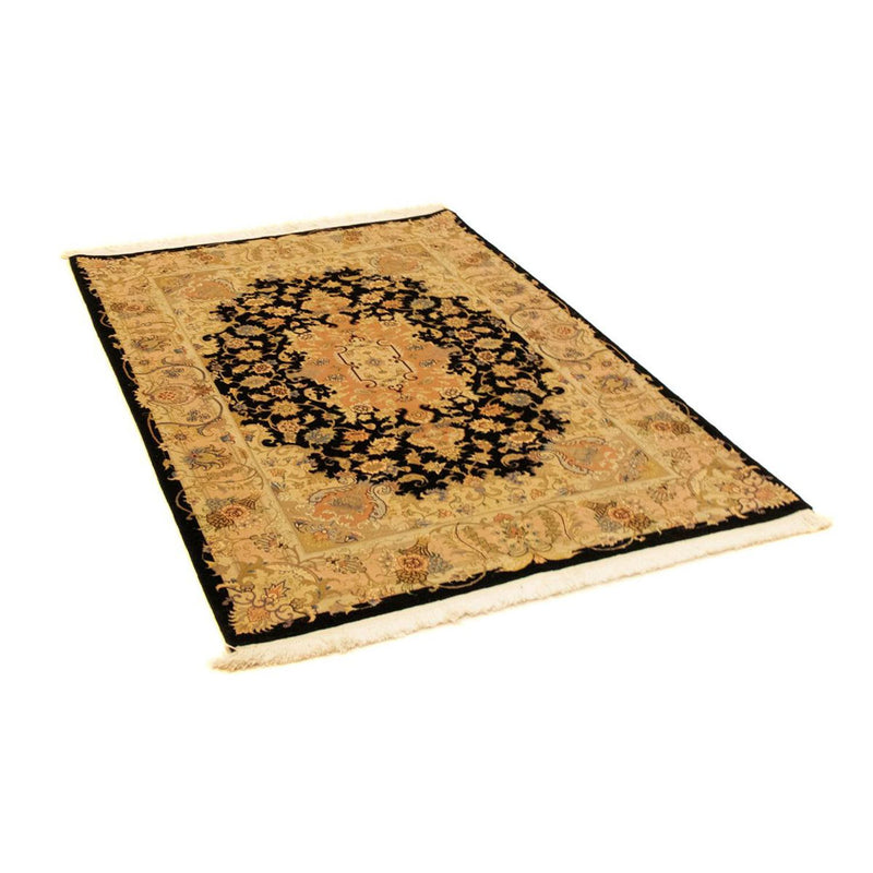 Perzisch tapijt - Tabriz - Royal - 151 x 103 cm - zwart