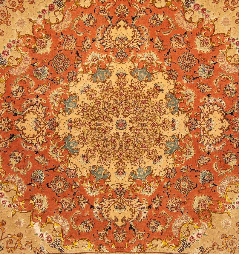 Perzisch tapijt - Tabriz - Royal - 207 x 198 cm - veelkleurig