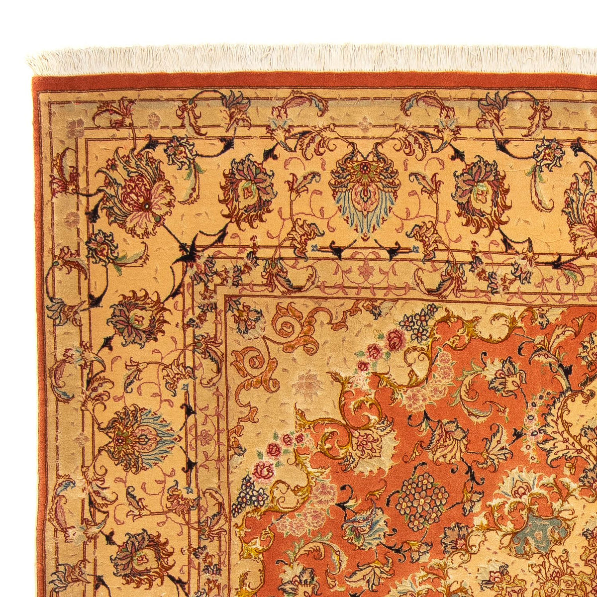 Perzisch tapijt - Tabriz - Royal - 207 x 198 cm - veelkleurig
